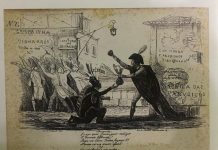 Primeira caricatura brasileira denuncia corrupção… no Correio