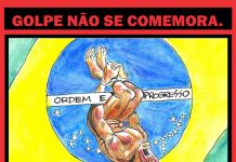 Golpe não se comemora. Repudia-se