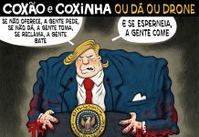 E SE ESPERNEIA, A GENTE COME