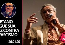 Caetano Veloso faz alerta internacional contra o fascismo de Bolsonaro