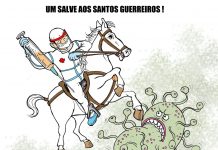 UM SALVE AOS SANTOS GUERREIROS!