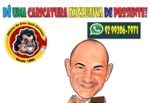 DÊ UMA CARICATURA EXCLUSIVA DE PRESENTE!