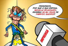PRESIDENTE POR QUE A SUA ESPOSA….