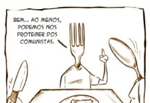 SE PROTEGENDO DOS COMUNISTAS
