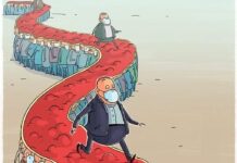 O Brasil e sua elite do atraso resolvendo sua vacinação.