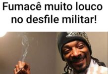 FUMACÊ MUITO LOUCO NO DESFILE MILITAR