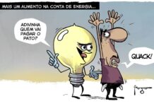 AUMENTO NA CONTA DE ENERGIA