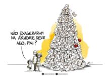NÃO EXAGERARAM NA ÁRVORE DESTE ANO, PAI?