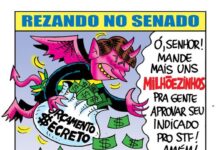 REZANDO NO SENADO