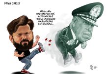 Boric lá… Brilha uma estrela, Boric lá…