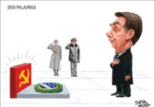 FLORES NO TÚMULO DO SOLDADO ”CONHECIDO”