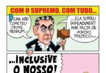 COM O SUPREMO, COM TUDO…