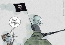 De pária mundial à flanelinha de tanque de guerra. Com todo respeito aos flanelinhas.