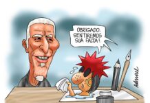 Homenagem ao grande cartunista Angeli, que se aposentou das charges.