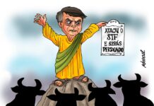 Cada mais um passo para o golpe e as instituições não fazem nada de efetivo para punir.