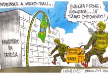 Bandeiras a meio-pau