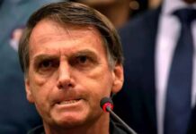 Notícias O Ralho >QUESTIONADO SOBRE EMPRESÁRIOS PRÓ-GOLPE, BOLSONARO SE DESCONTROLA E ATACA JORNALISTA: ”FAKE NEWS” (VÍDEO)
