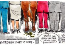 Latuff >Bolsonaro entre presidenciáveis