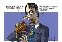 Charge > Miguel Paiva – O homem do mundo