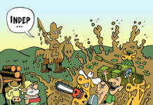 Spacca >ENQUANTO ISSO, NO BREJO DO IPIRANGA….