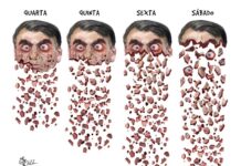 Análise Política >Com denúncia falsa, coletiva patética de Bolsonaro mostra choro de derrotado