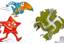 Charge >Latuff – Aliança contra o fascismo