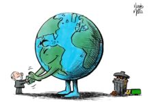 Charge >Nando Motta-Mundo respira aliviado