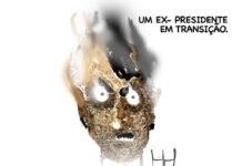 Charge >Miguel Paiva-Retrato Mudo