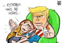 Charge >Nando Motta- O RALHO do DIA