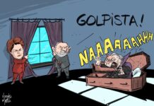 Charge >Nando Motta – Golpista!