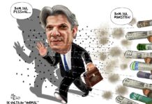 Charge >Aroeira-Mais um dia de trabalho na vida de um governo popular