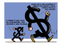 Charge >Miguel Paiva -As Metas