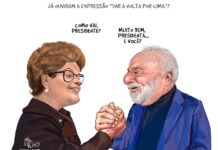 Charge >Aroeira -Vai ter gente mordendo os cotovelos hoje