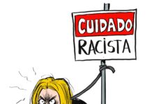 Charge > Nando Motta -Racista