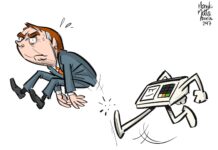 Charge > Nando Motta-Bolsonaro inelegível