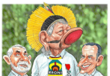 O RALHO do CLAYTON >Com Macron, cacique Raoni pede que Lula não aprove a Ferrogrão.