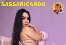 SASSARICANDO >A BELA do DIA -Tenho uma surpresa para você, mas você precisa me desembrulhar, tirar toda minha roupa para descobrir.