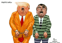 O RALHO do AROEIRA >Trump é considerado culpado de 34 acusações em julgamento criminal em Nova York.