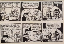 GIBITECA HENFIL >ALINE e seus DOIS NAMORADOS -Por ADÃO ITURRUSGARAI