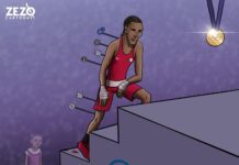 O RALHO do ZEZO >Boxeadora Imane Khelif foi alvo de ataques após derrotar a italiana Angela Carini nas Olimpíadas de Paris