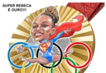 O RALHO da SEMANA >Estrela mais brilhante do Olimpo brasileiro, Rebeca Andrade é ouro no solo em Paris