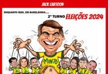 O RALHO da SEMANA >Com placas de apoio a David Almeida, manifestantes recebem Bolsonaro em Manaus