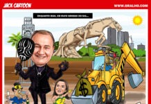O RALHO DA SEMANA, DO DIA, DO MÊS E DA HORA… 😜ENQUATO ISSO, em MATO GROSSO do SUL…. Mister M não revela andamento de obra e nem gasto com dinheiro público.