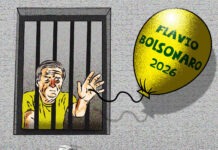 A direita desafia o vacilão Tarcísio de Freitas “O extremista moderado é provocado a deixar de ser vacilão, depois da unção de Flávio pelo pai”, escreve Moisés Mendes