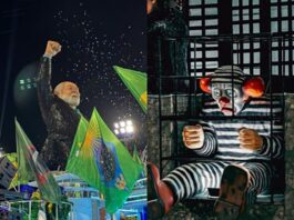 Acadêmicos de Niterói homenageia Lula na Sapucaí e leva recados políticos ao carnaval do Rio