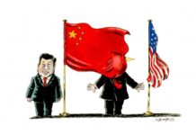 ASSIM TROPEÇA A HUMANIDADE >Após segunda reunião com Xi, Trump deixa Pequim e retorna aos EUA Presidente americano e líder chinês debateram divergências e o futuro das relações entre as duas maiores economias do mundo