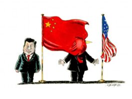 ASSIM TROPEÇA A HUMANIDADE >Após segunda reunião com Xi, Trump deixa Pequim e retorna aos EUA Presidente americano e líder chinês debateram divergências e o futuro das relações entre as duas maiores economias do mundo